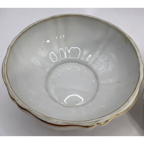 Jaegar & Co PMR Bavarian Porcelain Covered Candy, Trinket Dish Floral - Picture 7 of 9